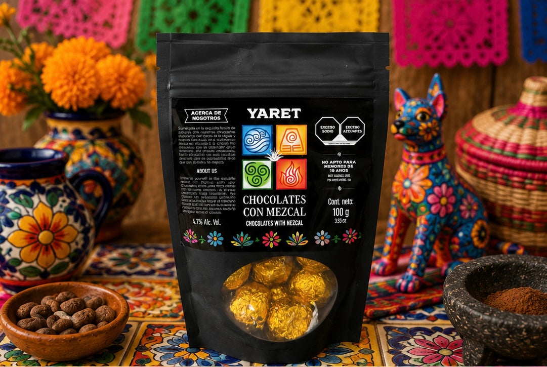 Chocolates con mezcal